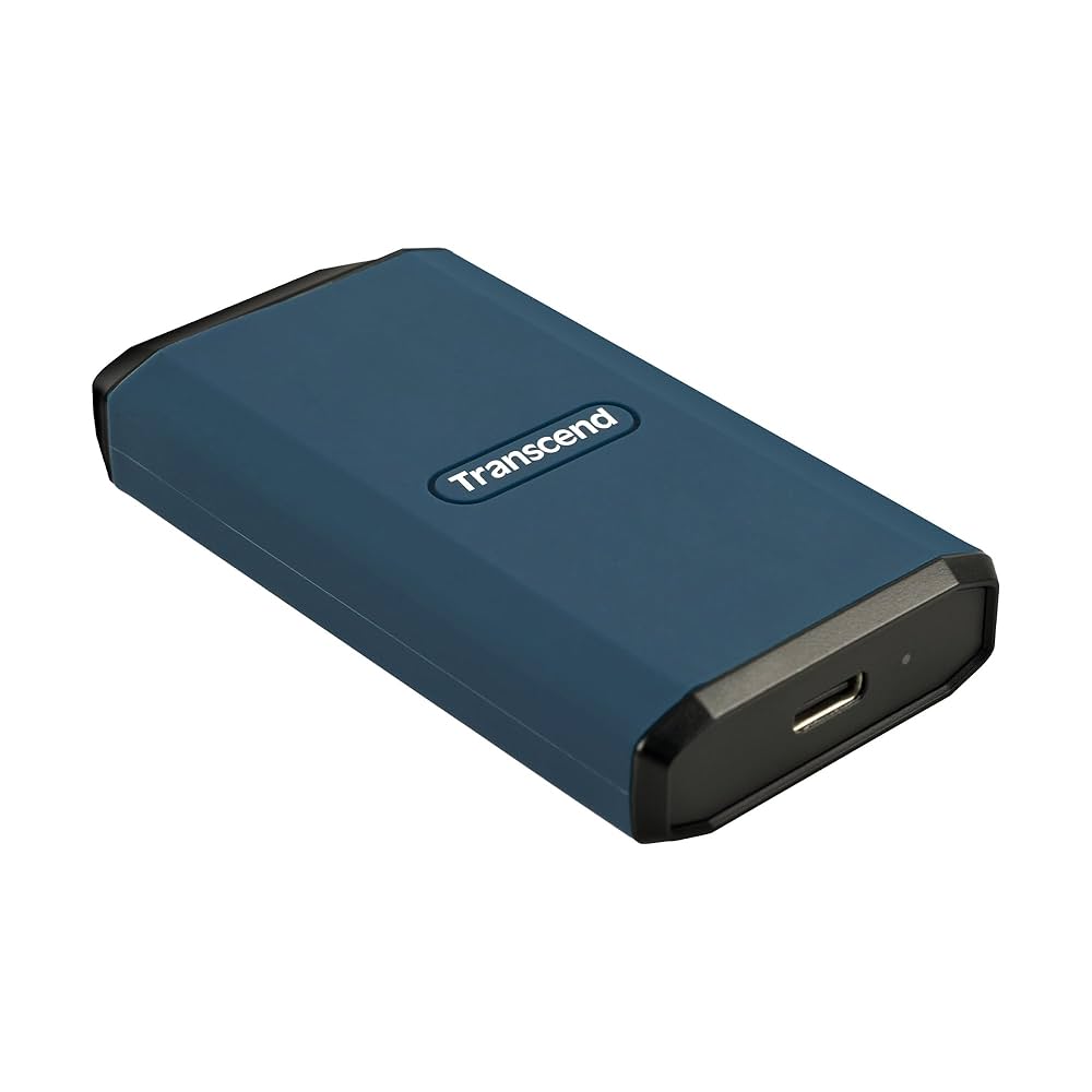 Amazon | トランセンド ポータブルSSD 1TB 耐衝撃 USB 20Gbps